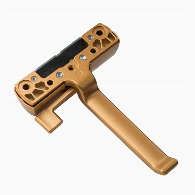 Thickened Frosted Zinc Alloy Handle with Base Thickened Frosted Zinc Alloy Handle with Base